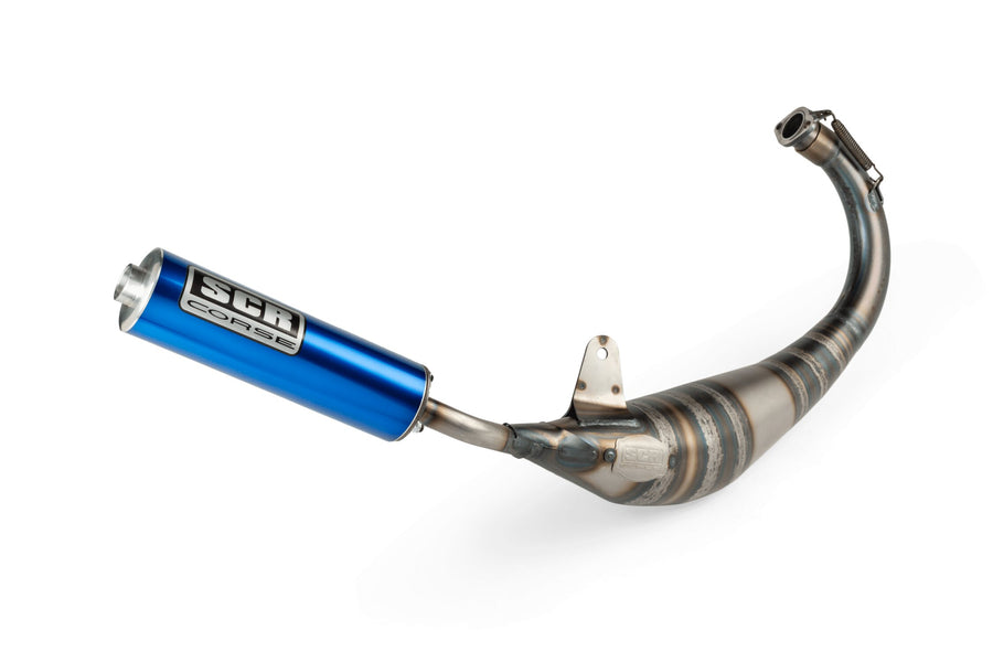 Derbi Senda DRD Racing SM 50 2T D50B0 [2012–] - Exhaust Racing Line 70 80 Blue