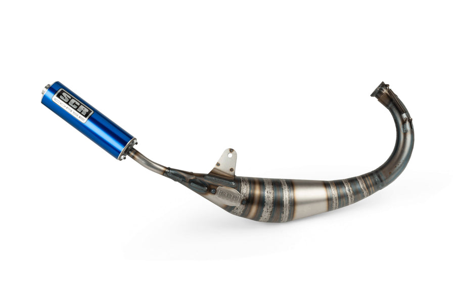 Aprilia SX Factory 50 2T - Auspuff Racing Line 70 80 Blau