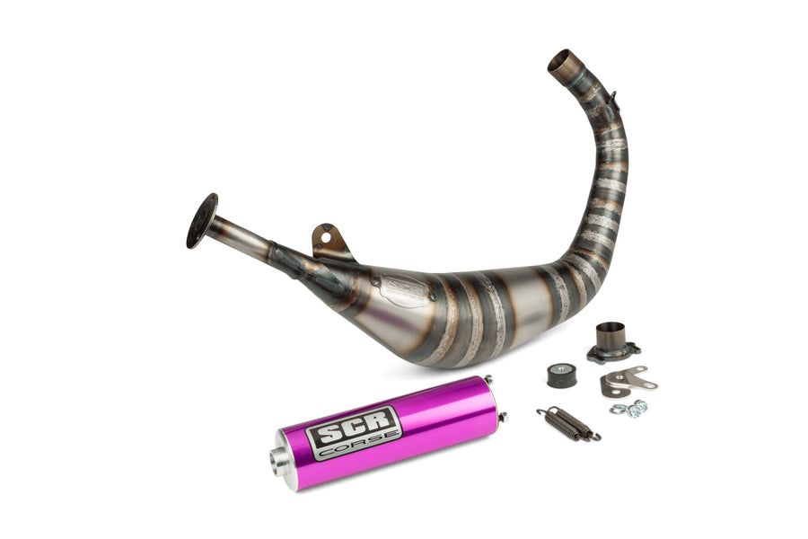 Aprilia SX Factory 50 2T - Auspuff Racing Line 80 90 Lila