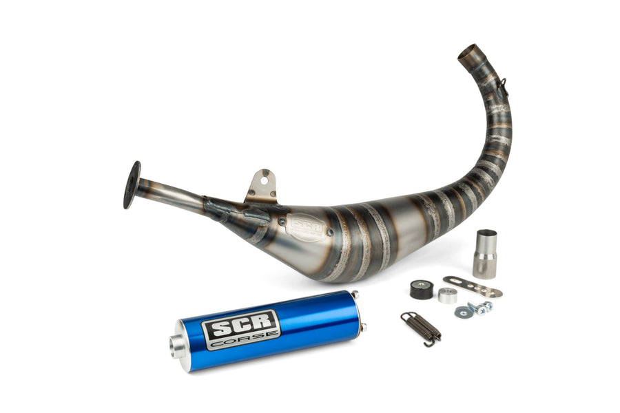 Beta RR Enduro 50 2T - Auspuff Racing Line 80 90 Blau