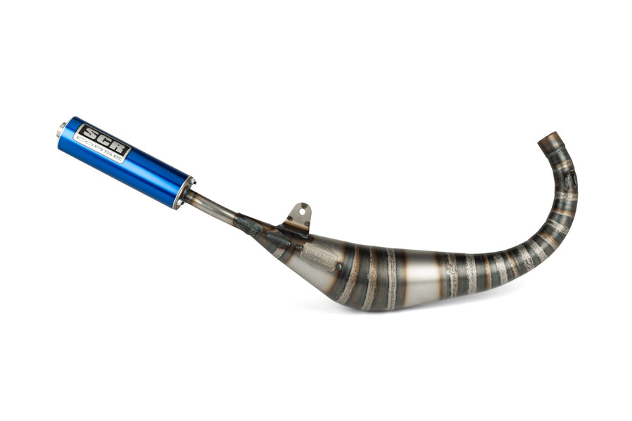 Beta RR Enduro 50 2T - Auspuff Racing Line 80 90 Blau