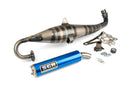 Aprilia SR Netscaper 50 2T LC - Exhaust Handmade 70 blue
