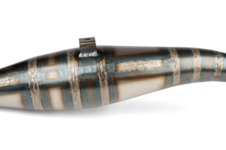 Aprilia SR Netscaper 50 2T LC - Exhaust Handmade 70 blue