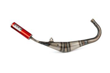 Beta RR Enduro 50 2T - Exhaust Handmade 50-70 red