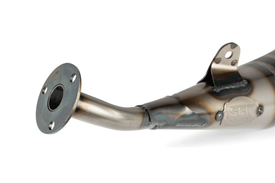 Aprilia SX Factory 50 2T - Auspuff Handmade 50-70 lila