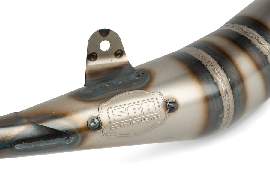 Derbi Senda DRD X-Treme SM '10 - '17 50 2T D50B0 - Auspuff Handmade 50-70 rot
