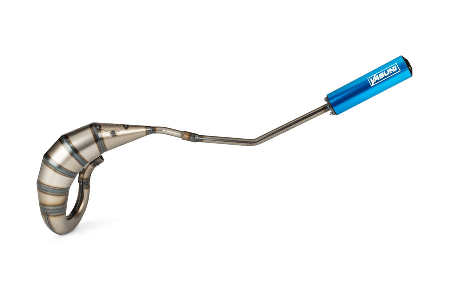 Derbi Senda R X-Race Trail '05 - '10 50 2T D50B0 - Exhaust Cross HM Blue
