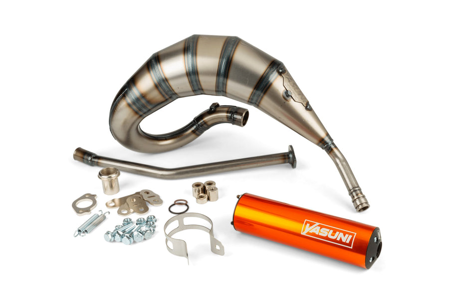 Derbi Senda R X-Race Trail '05 - '10 50 2T D50B0 - Exhaust Cross HM Orange