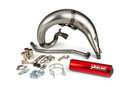 Rieju MRX Enduro 50 2T AM6 - Auspuff Cross ML Rot Links