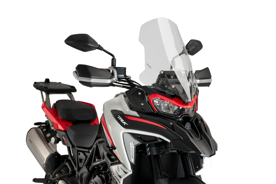 BENELLI TRK 702 X [2024] – touring screen – heavily tinted