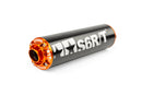 Aprilia RX Factory 50 2T - Auspuff R/T 70-80 Schwarzorange