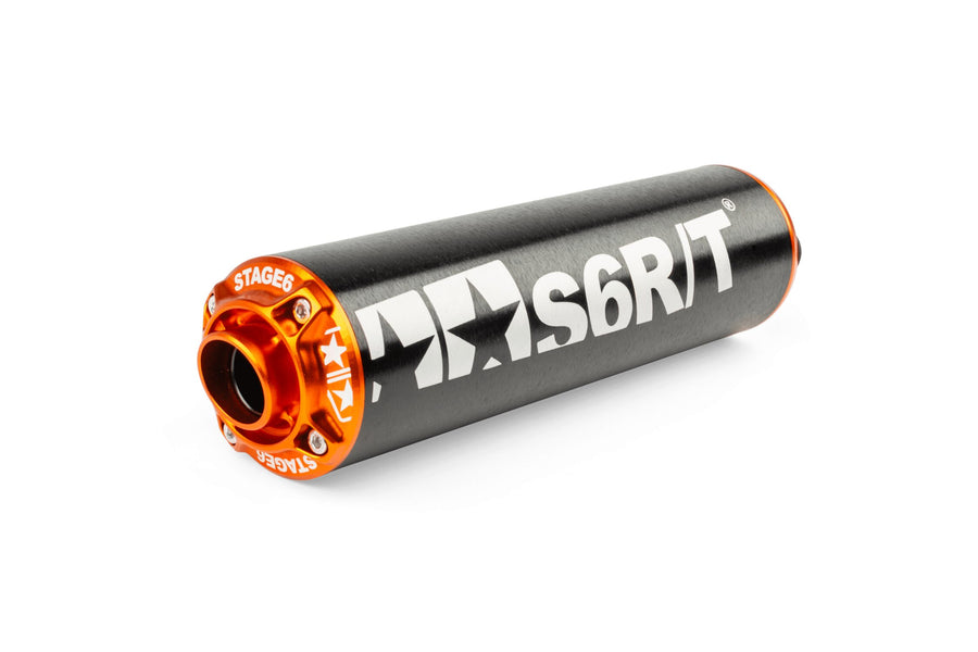 Rieju MRT SM 50 2T - Auspuff R/T 70 - 80 Schwarz / Orange