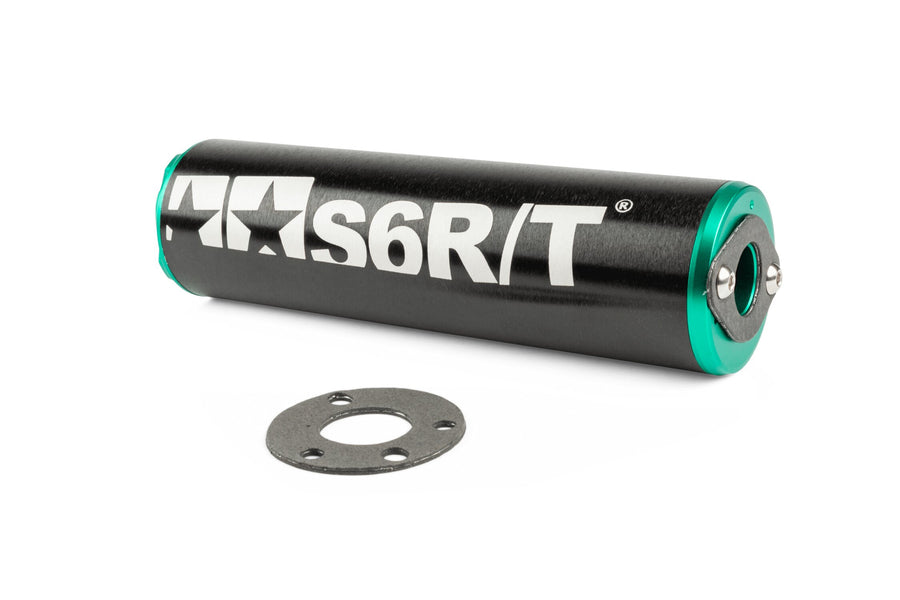 MBK X-Limit Enduro 50 2T AM6 [2004–] - Auspuff R/T 70 - 80 Schwarz / Türkis