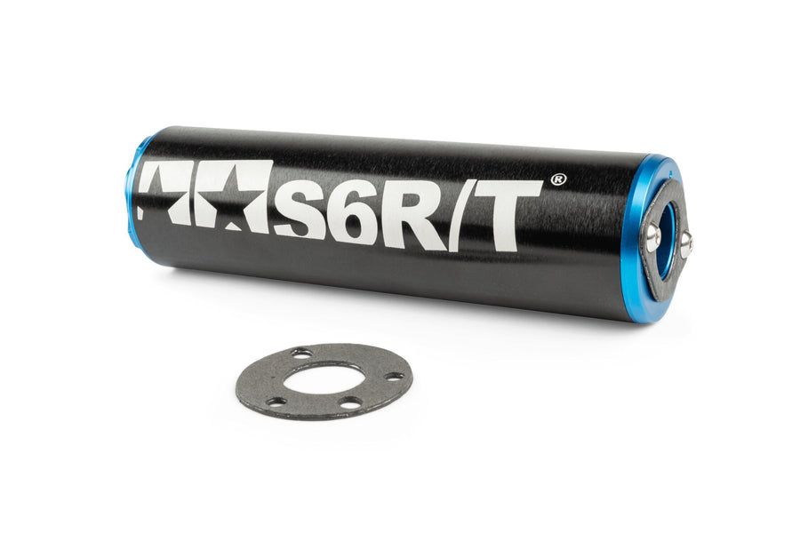 Aprilia RX Enduro 50 2T D50B0 [2007–] - Exhaust 80-90 Black / Blue