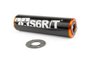 Aprilia RX Factory 50 2T - Auspuff R/T Schwarz Orange