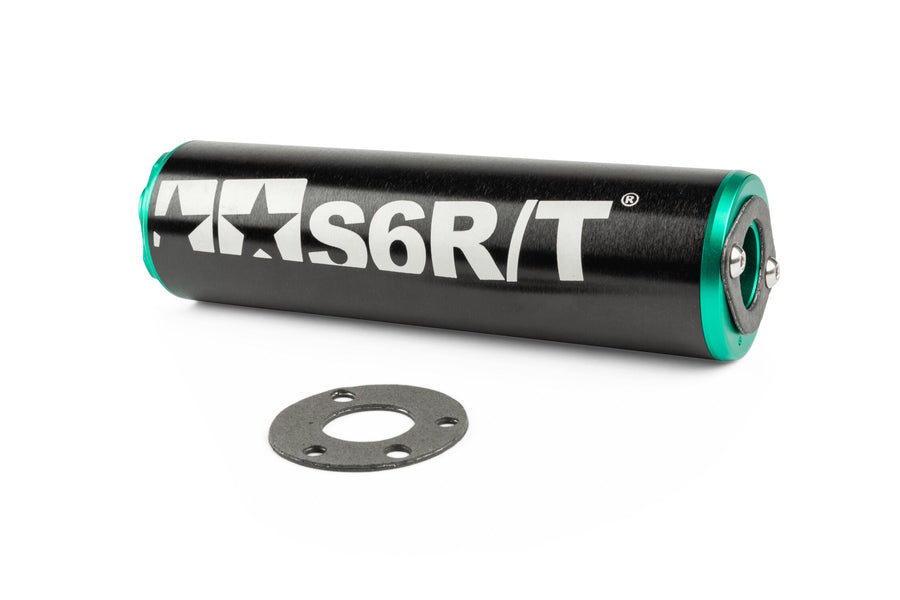 Rieju MRX Enduro Pro 50 2T AM6 - Auspuff R/T 90-100 Schwarz/Türkis
