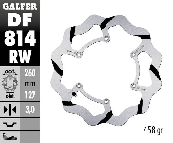 Beta RR 430 Racing [2015] - BRAKE DISC FIXED WAVE GROOVED OVERSIZE – picture 4