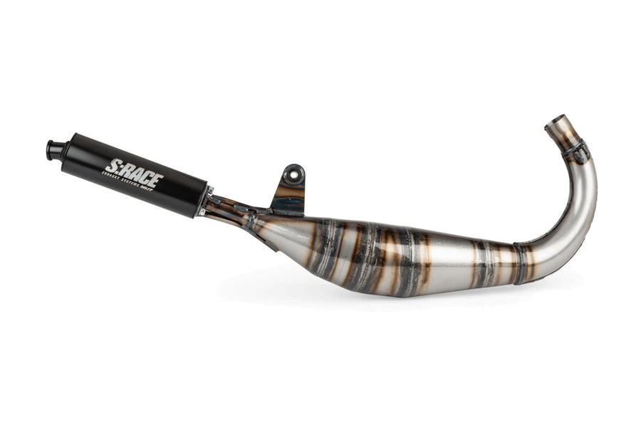 Fantic XE 50 2T - Auspuff S Race 85-100 Low-Mount Schwarz