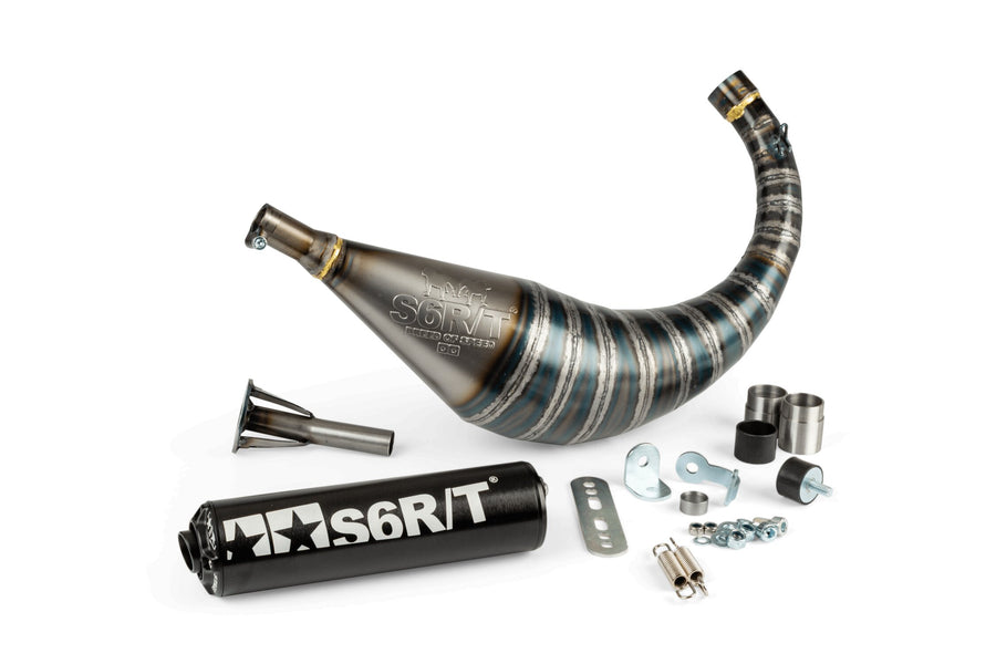 Rieju MRX Enduro Pro 50 2T AM6 - Auspuff R/T 70 - 80 Schwarz