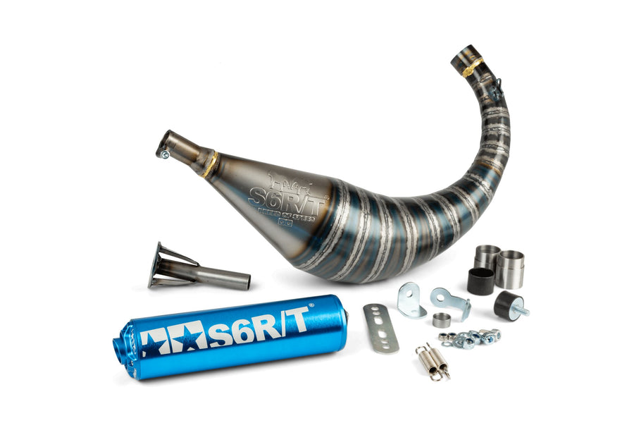Fantic XE 50 2T - Auspuff R/T 70 - 80 Blau