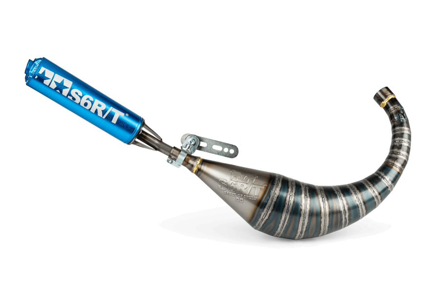 Fantic XE 50 2T - Auspuff R/T 70 - 80 Blau