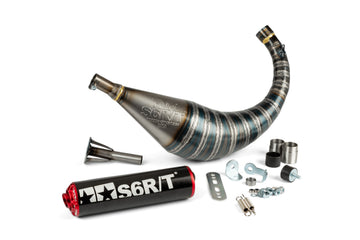Beta RR Enduro 50 2T - Exhaust R/T 70 - 80 Black / Red