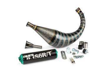 Beta RR SM 50 2T - Exhaust R/T 70 - 80 Black / Turquoise