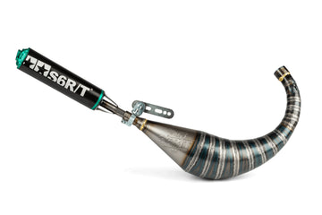 Beta RR Enduro 50 2T - Exhaust R/T 70 - 80 Black / Turquoise