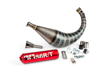 Beta RR SM 50 2T - Exhaust R/T 70 - 80 Red