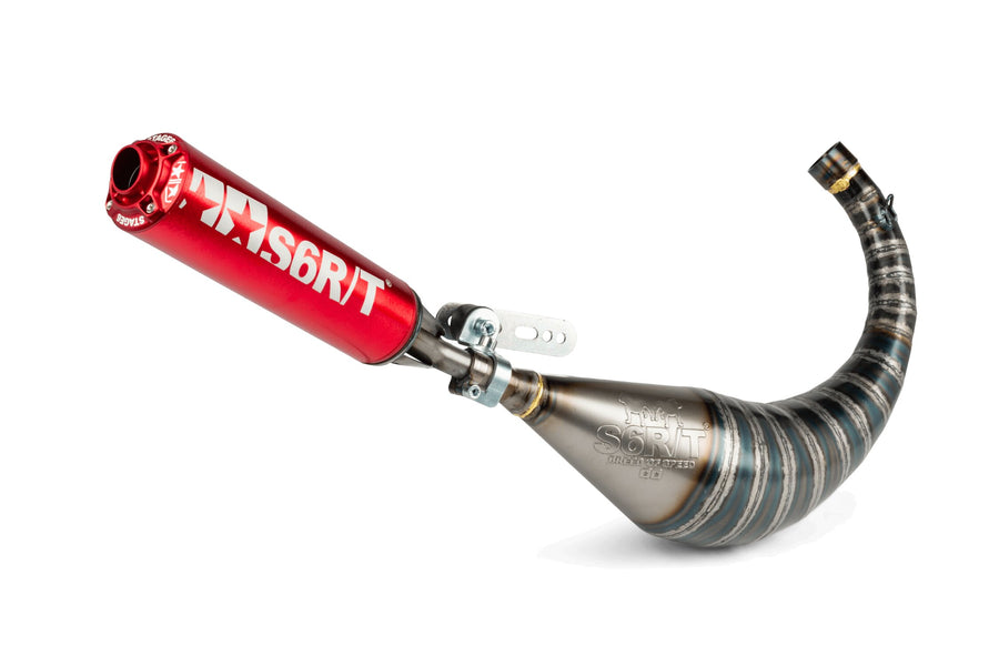MBK X-Limit SM 50 2T AM6 [2004–] - Auspuff R/T 70 - 80 Rot