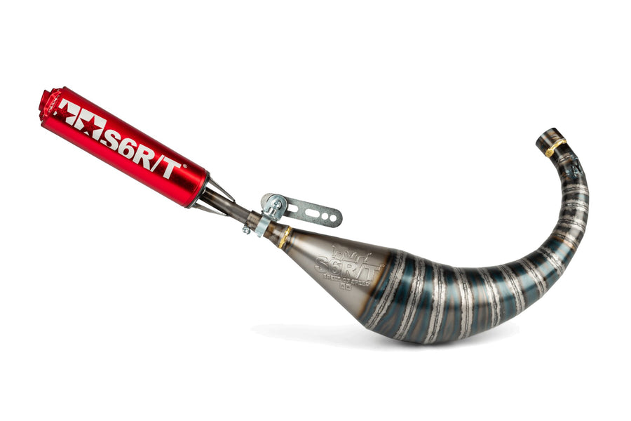 Fantic XE 50 2T - Auspuff R/T 70 - 80 Rot