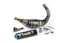 Beta RR Enduro 50 2T - Auspuff R/T 80–90 Schwarz / Blau