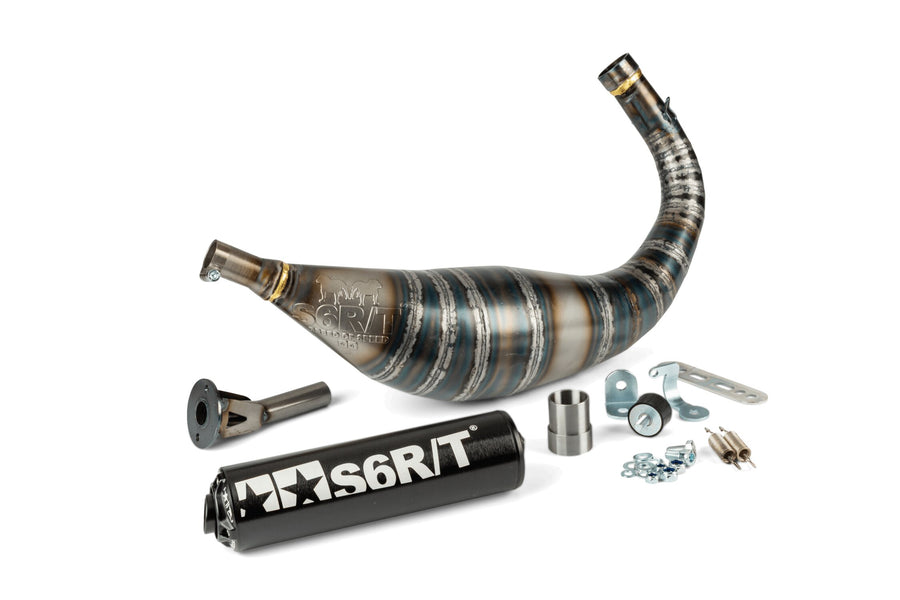 Fantic XM 50 2T - Auspuff R/T 80–90 Schwarz