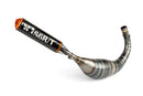 Fantic XE 50 2T - Auspuff R/T 80–90 Schwarz / Orange