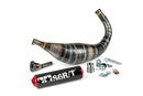 Fantic XE 50 2T - Auspuff R/T 80–90 Schwarz / Rot