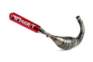 Beta RR Enduro 50 2T - Exhaust R/T 80-90 Red