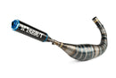Beta RR Enduro 50 2T - Auspuff R/T 90-100 Schwarz/Blau