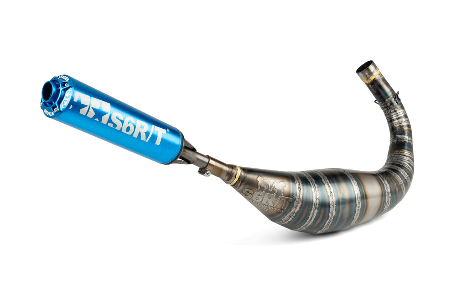 Fantic XM 50 2T - Auspuff R/T 90-100 Blau