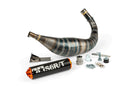 Fantic XE 50 2T - Auspuff R/T 90-100 Schwarz/Orange