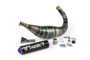Beta RR Enduro 50 2T - Auspuff R/T 90-100 Schwarz/Lila