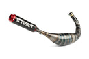 Fantic XM 50 2T - Auspuff R/T 90-100 Schwarz/Rot