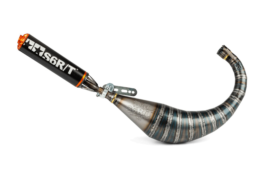 Aprilia SX 50 2T - Exhaust R/T 70-80 Black Orange