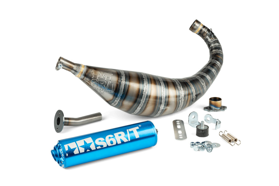 Derbi Senda DRD X-Treme SM '10 - '17 50 2T D50B0 - Auspuff 80-90 Blau