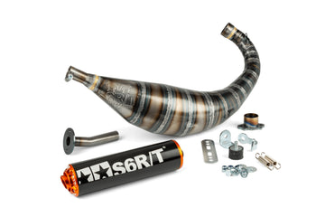 Aprilia SX 50 2T - Exhaust 80-90 Black / Orange