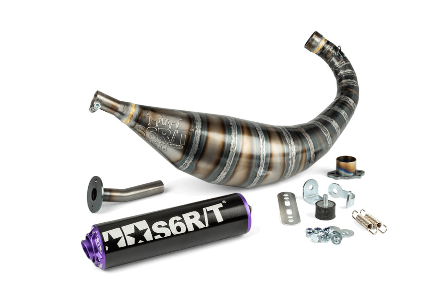 Aprilia SX 50 2T - Exhaust 80-90 Black / Purple