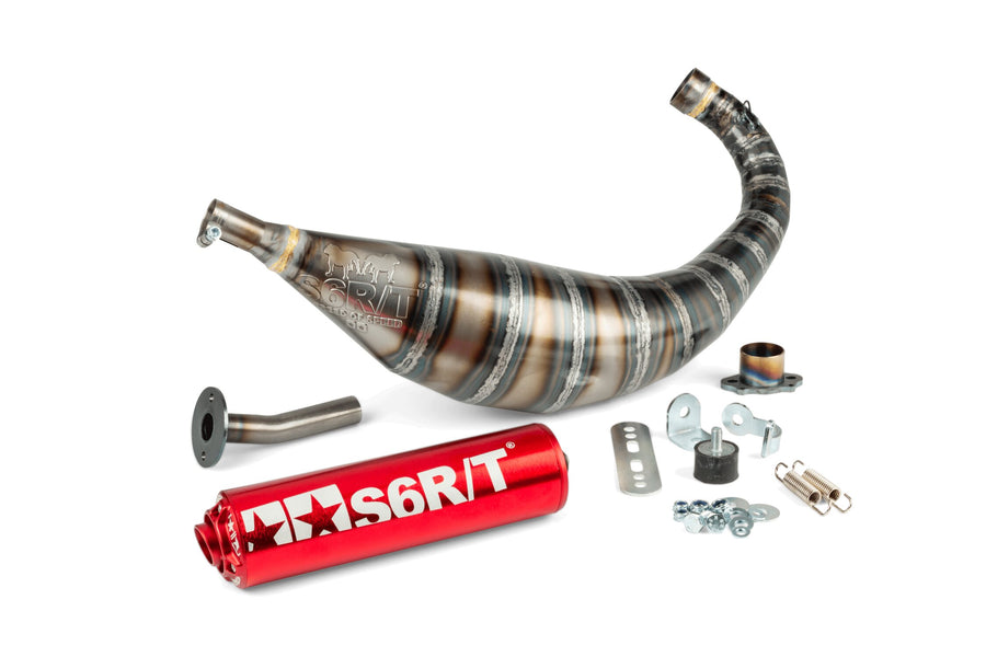 Aprilia SX Factory 50 2T - Auspuff 80-90 Rot