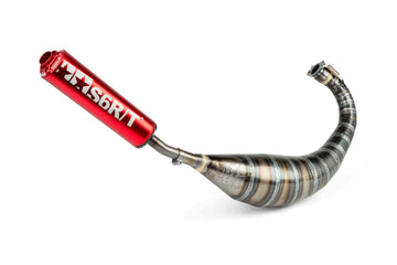 Aprilia SX SM 50 2T D50B0 [2007–] - Exhaust 80-90 Red