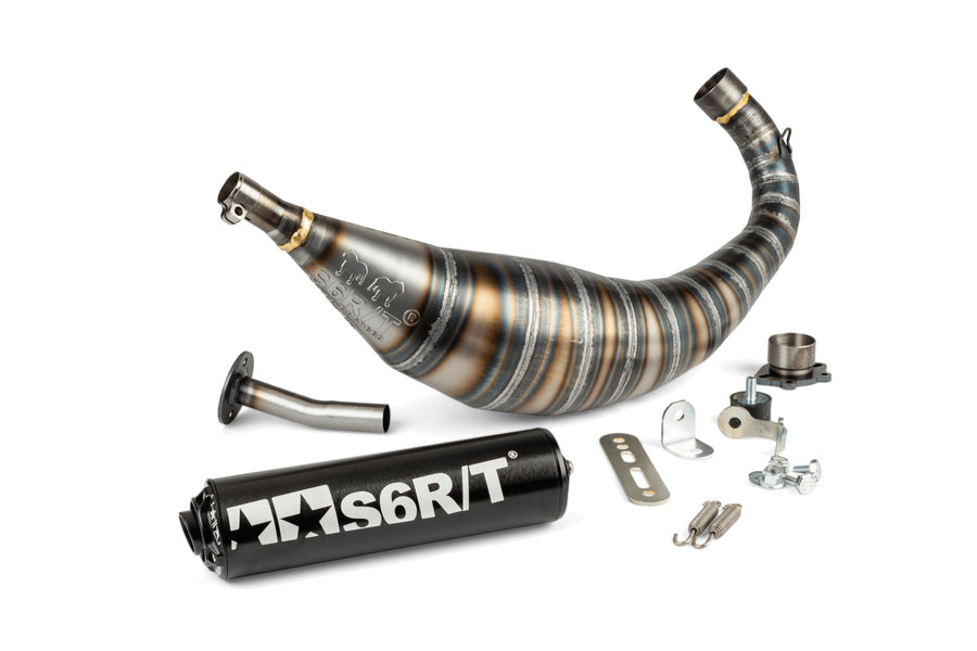 Derbi Senda DRD X-Treme SM '10 - '17 50 2T D50B0 - Auspuff 90-100 Schwarz