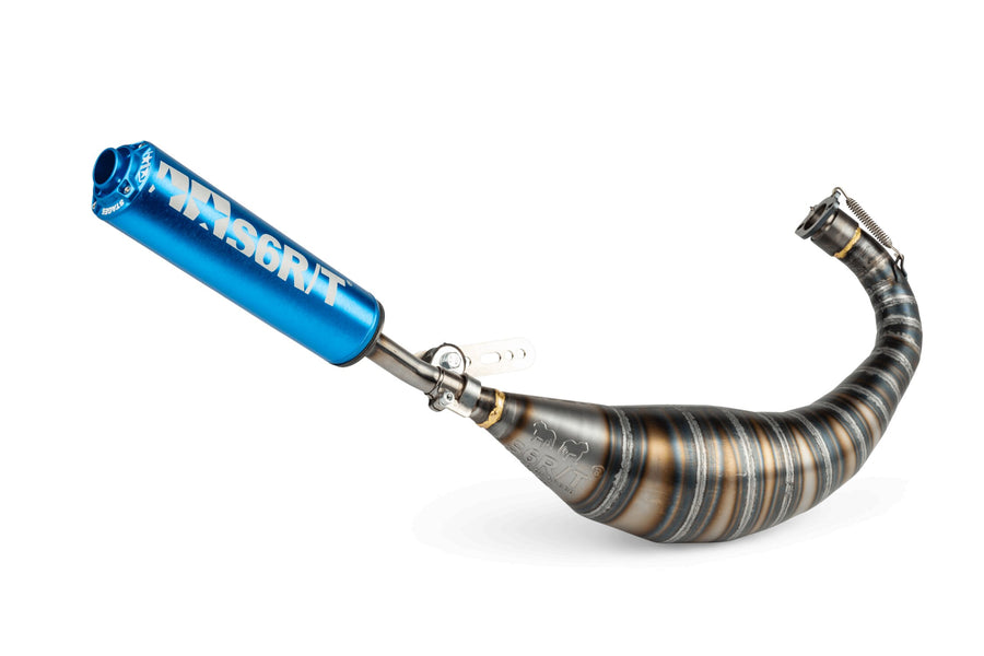 Derbi Senda DRD X-Treme SM '10 - '17 50 2T D50B0 - Auspuff 90-100 Blau