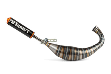 Aprilia RX Enduro 50 2T D50B0 [2007–] - Exhaust R/T Black Orange